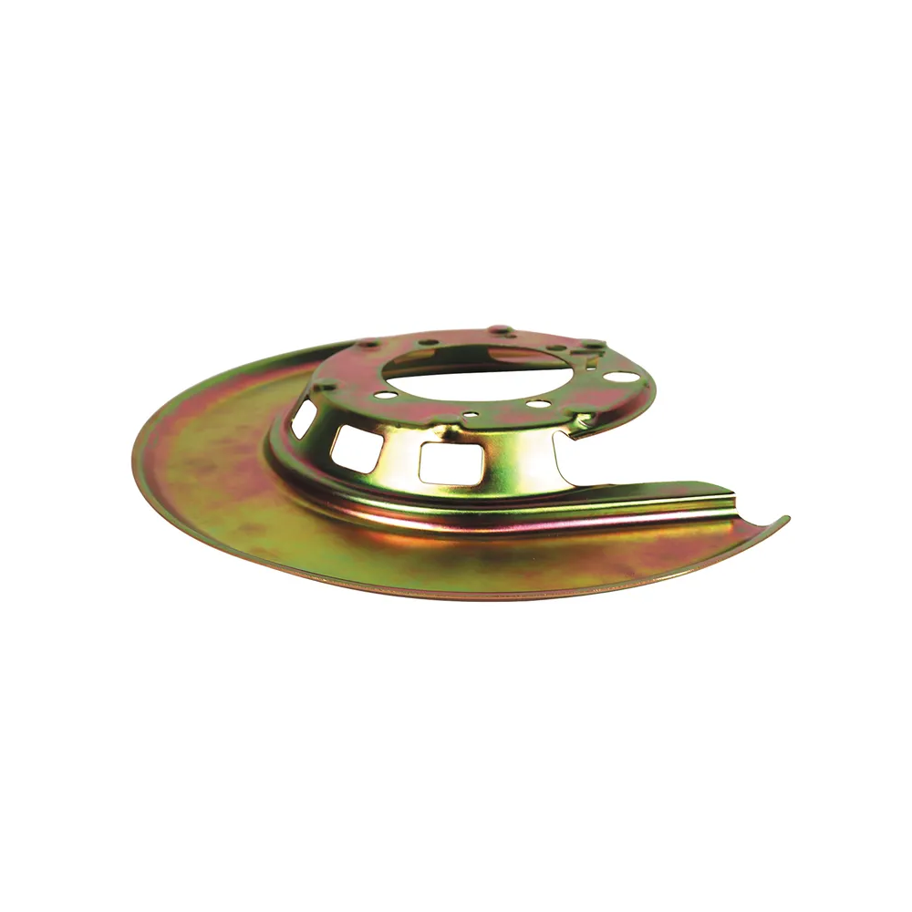 1976-1982 Corvette C3 Rear Backing Plate Shield - Gold - Right Hand