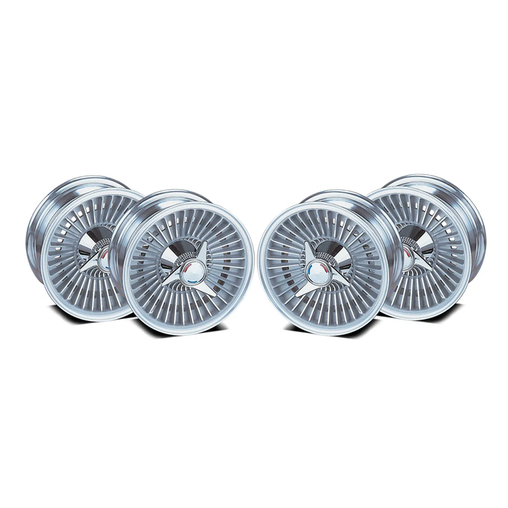 C2 1963-1964 Corvette Knock-Off Wheel Set - Replica Style - Complete