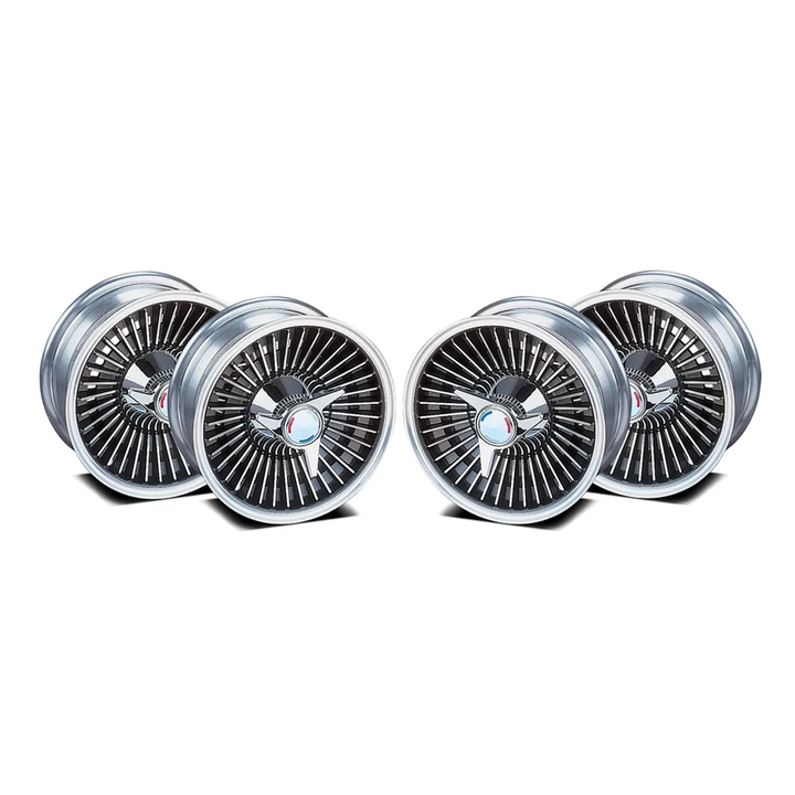 C2 1965 Corvette Knock-Off Wheel Set - Replica Style - Complete