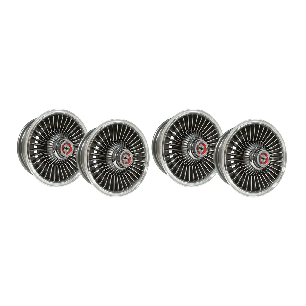 C2 1967 Corvette Bolt-On Wheel Set - Replica Style - Complete