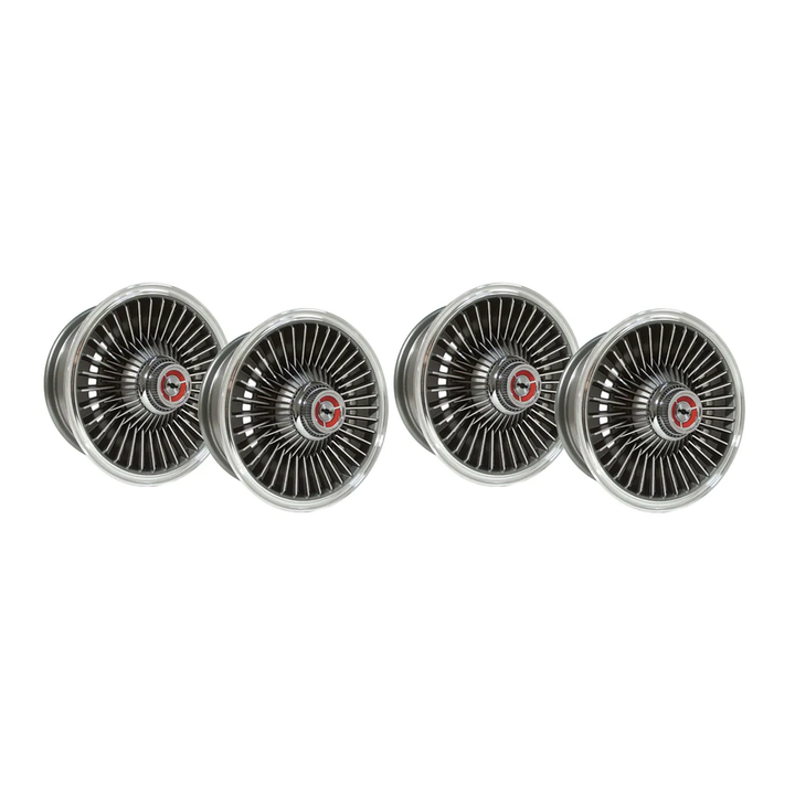 C2 1967 Corvette Bolt-On Wheel Set - Replica Style - Complete