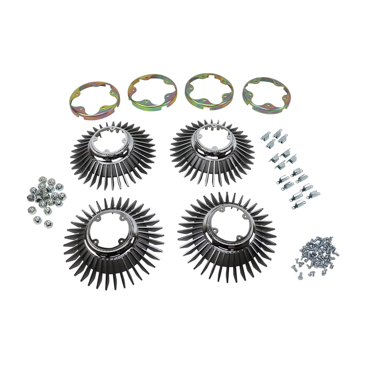 C2 1967 Corvette Bolt-On Wheel Set - Replica Style - Complete