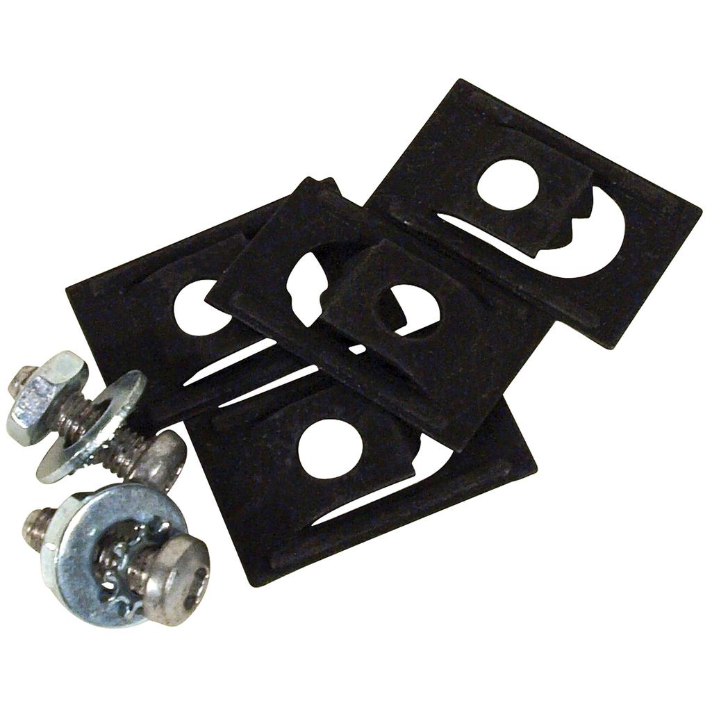1953-1957 Corvette C1 Hood Release Cable Retainers, 4 Piece