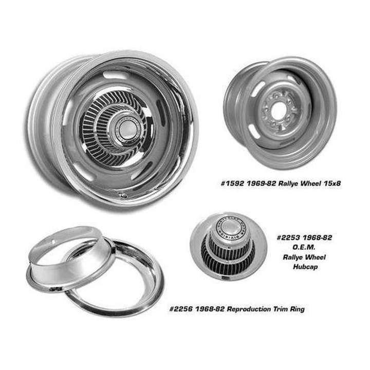 1968 Corvette C3 Trim Ring - Stainless Steel - 7" Rim