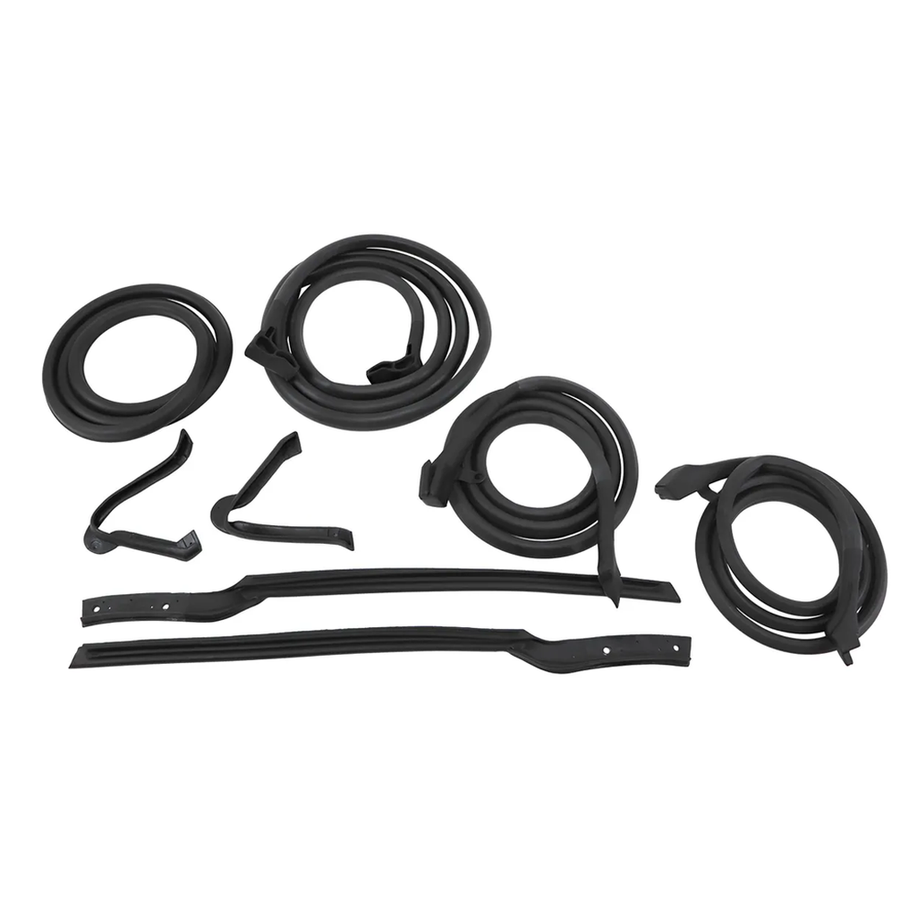 C2 1963-1967 Corvette Weatherstrip Kit - Body Convertible 8Pc - USA