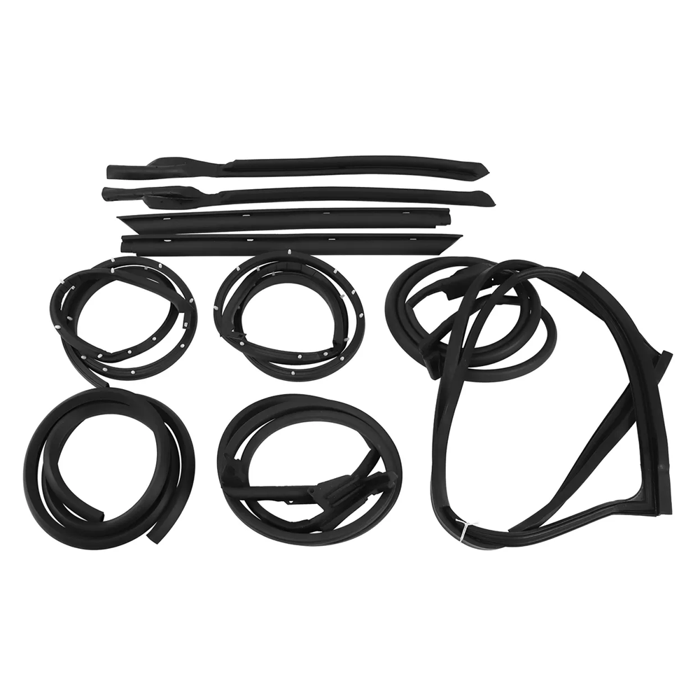 1969 Corvette C3 Weatherstrip Kit - Body Coupe 69 Early - 10Pc (USA)