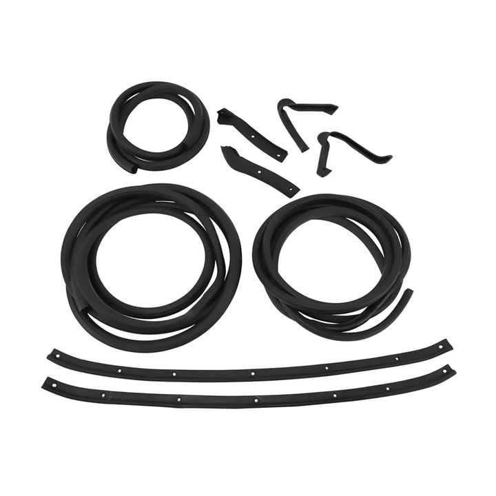 C2 1963-1967 Corvette Weatherstrip Kit - Body Coupe 9Pc - USA