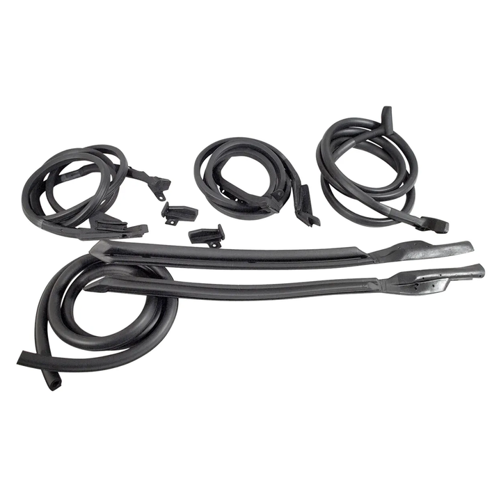 1969-1972 Corvette C3 Weatherstrip Kit - Body Convertible 69 Late - 8Pc (USA)