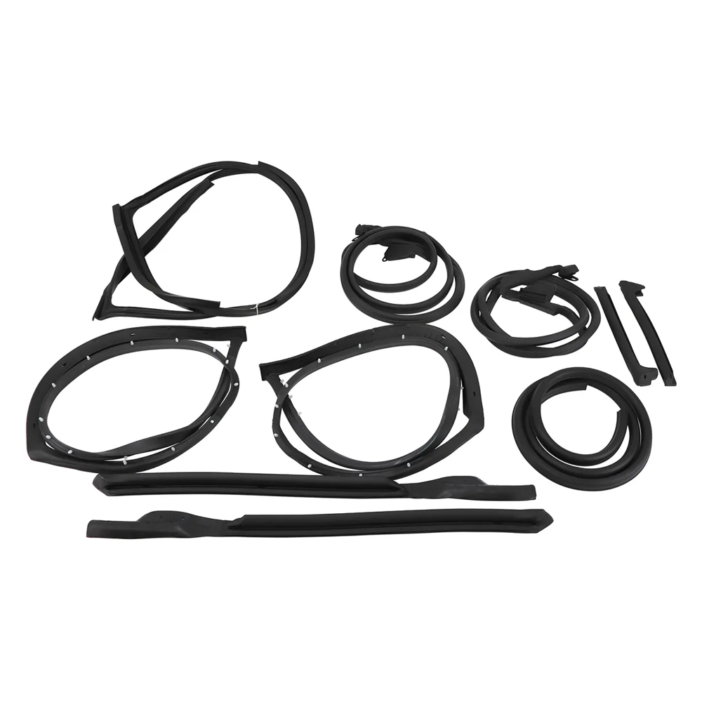 1970-1972 Corvette C3 Weatherstrip Kit - Body Coupe - 10Pc (USA)