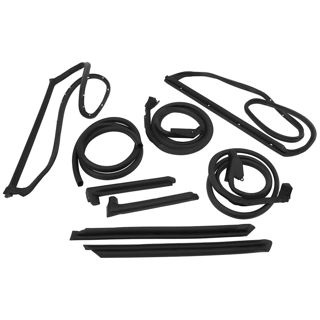 Corvette Weatherstrip Kit. Body 9 Piece - USA: 1978-1982
