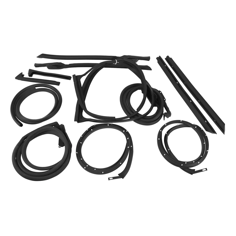 C3 1969 Corvette Weatherstrip Kit - Body Coupe - 10Pc (69 Late) (USA)