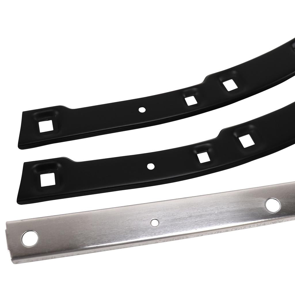 1991-1996 Corvette C4 Front Air Dam Retainer Kit, 3PC