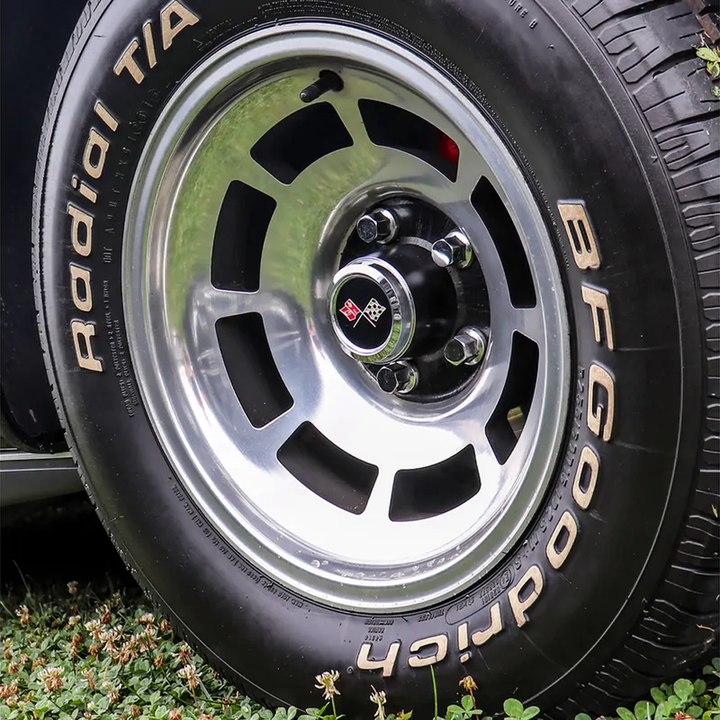 1976-1979 Corvette C3 Reproduction YJ8 Aluminum Wheel Set W/Hardware