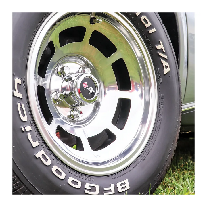 1978 Corvette C3 YJ8 Aluminum Wheel Center Cap W/Emblem