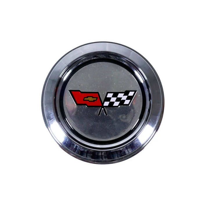 1982 Corvette C3 YJ8 Aluminum Wheel Center Cap W/Emblem