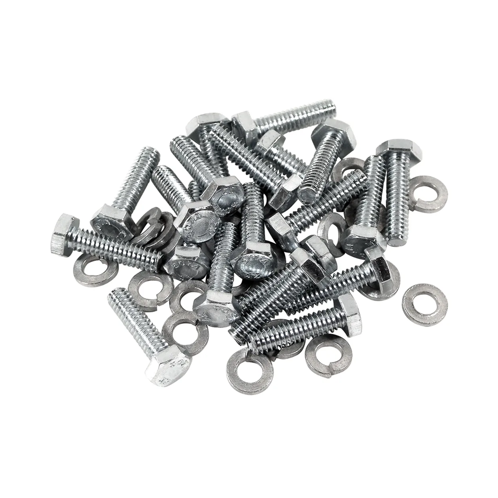 C2 1963-1966 Corvette Direct-Bolt Knock-Off Wheel Screws & Washers - Car Set