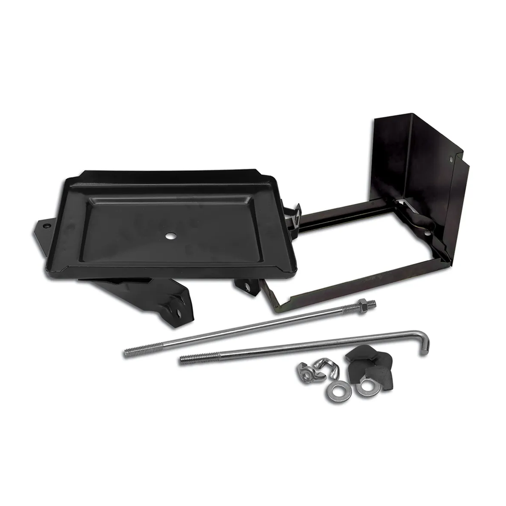 C2 1963-1965 Corvette Battery Tray Kit - W/O Air Conditioner