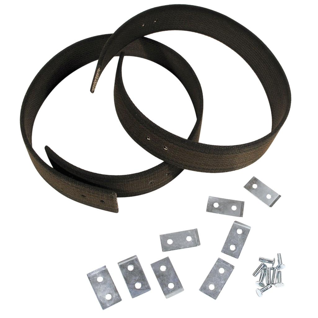 1953-1958 Corvette C1 Rear Rebound Straps W/Hardware