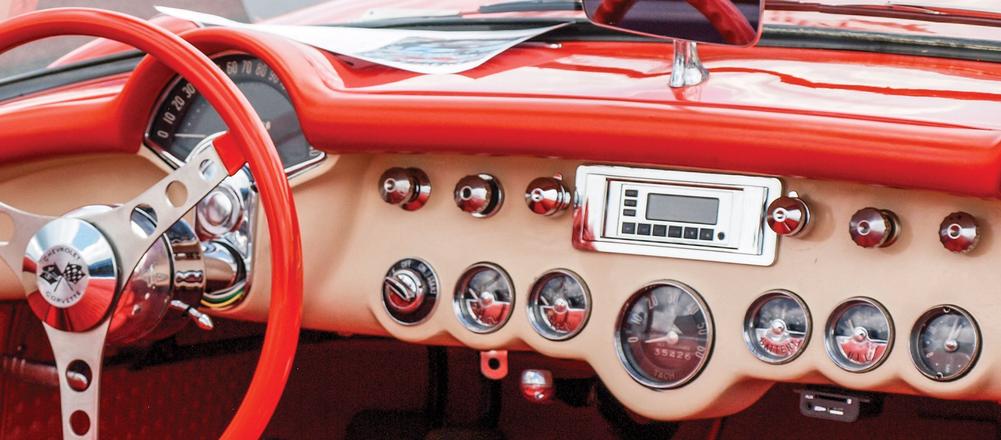 C1 1953-1954 Chevrolet Corvette Instrument Lens Set.