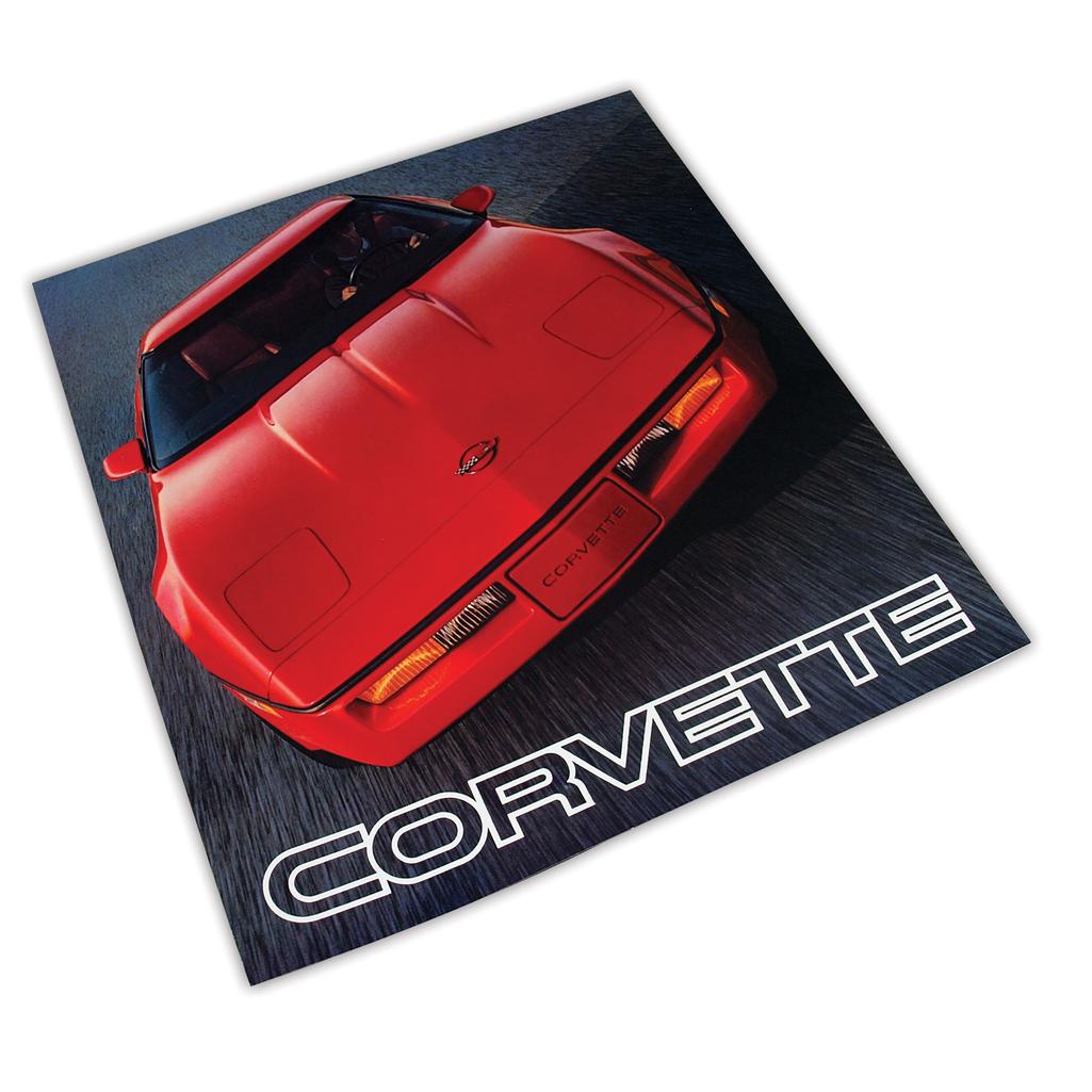 1985 Corvette C4 Sales Brochure, Corvette - Short Version