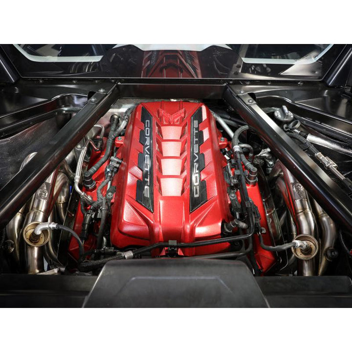 Corvette C8 6.2L V8 aFe Twisted 304SS Header 2020-2025