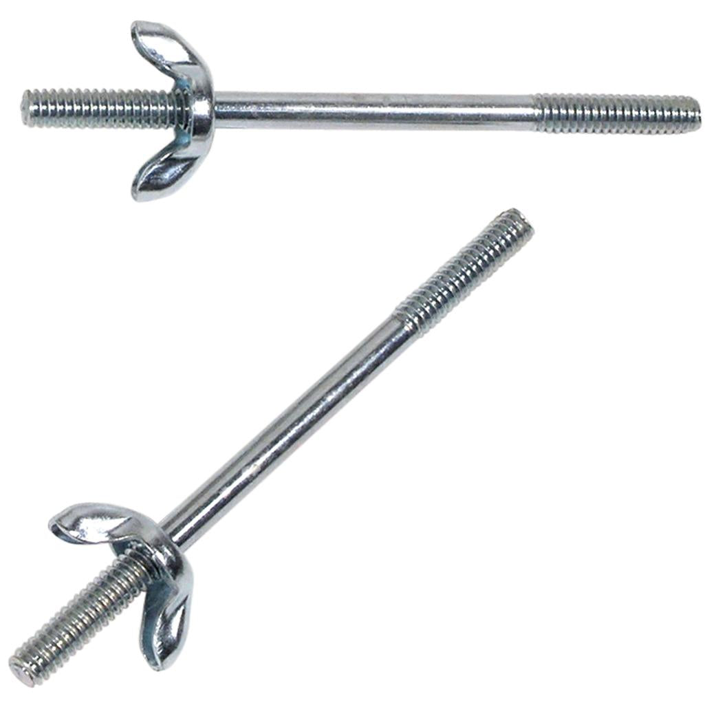 1958-1961 Corvette C1 Air Cleaner Studs W/Wingnuts, 2X4