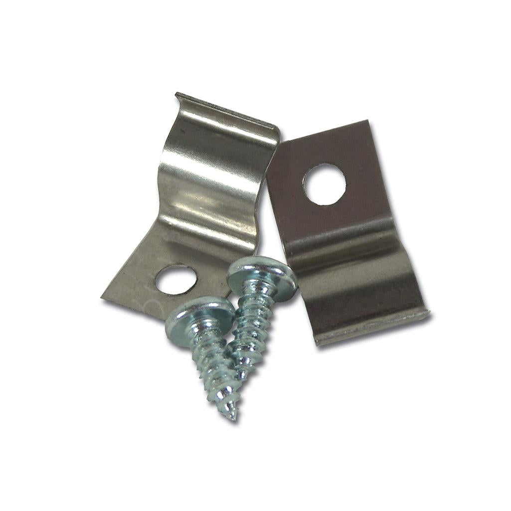 1956-1962 Corvette C1 Ashtray Retainer Clips, W/Screw