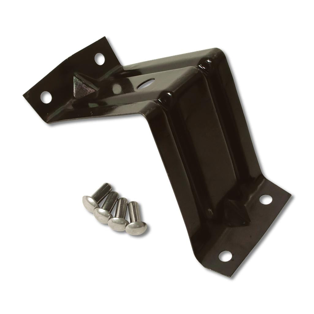 1956-1962 Corvette C1 Window Stop Bracket, W/Rivet Lower LH