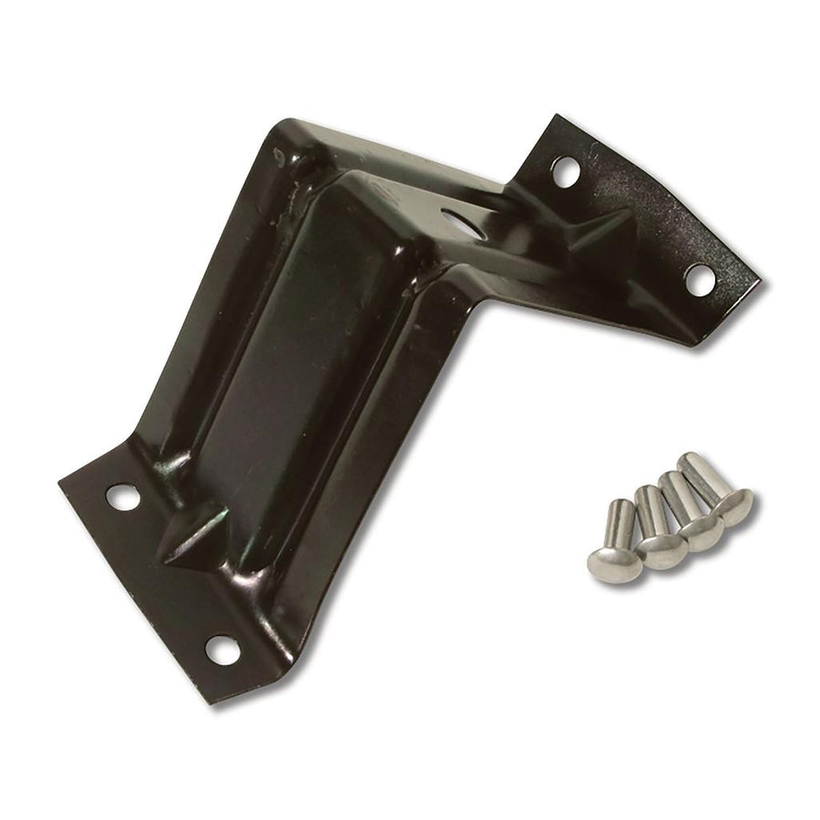 1956-1962 Corvette C1 Window Stop Bracket, W/Rivet Lower RH