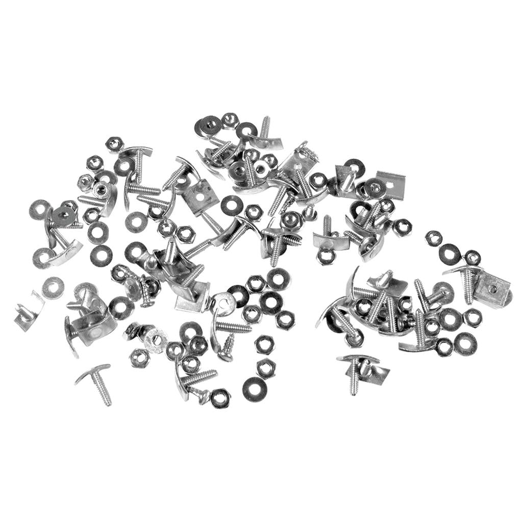 1956-1961 Corvette C1 Side Molding Mount Kit, W/Nuts & Washers