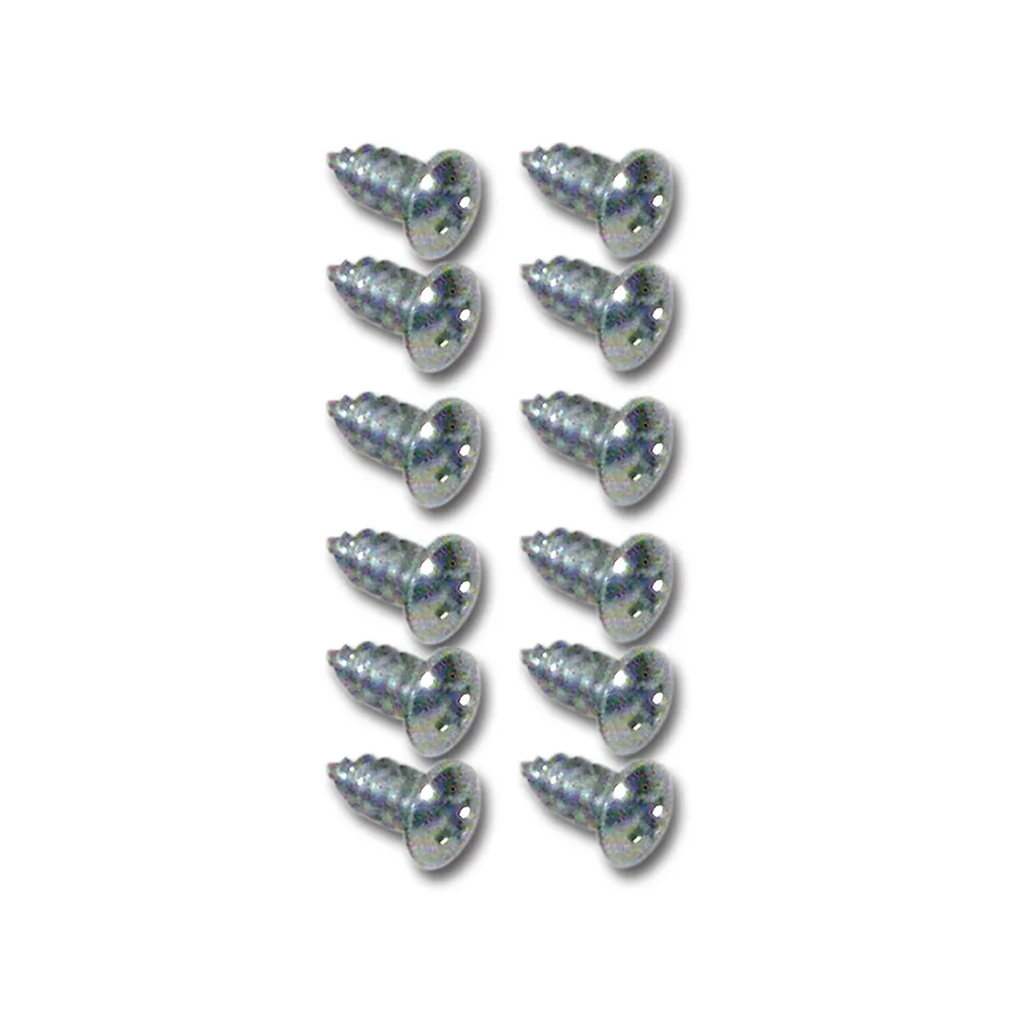 C2 1964-1967 Corvette Windshield Lower Clip Screw Set - Convertible