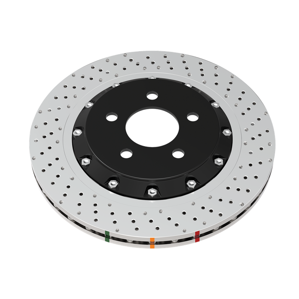 Corvette C8 Z51 DBA Rear Crossdrilled 5000 Series Rotor 2020-2024
