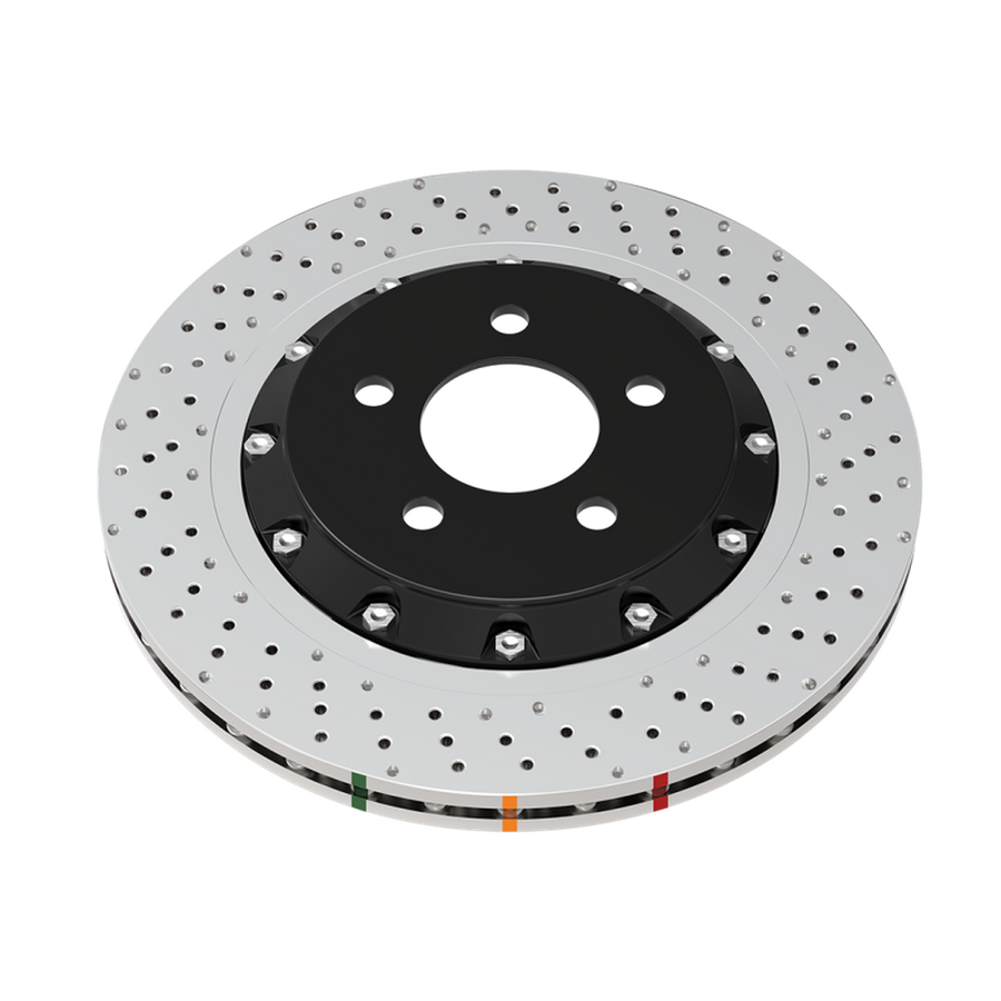 Corvette C8 Z51 DBA Rear Crossdrilled 5000 Series Rotor 2020-2024