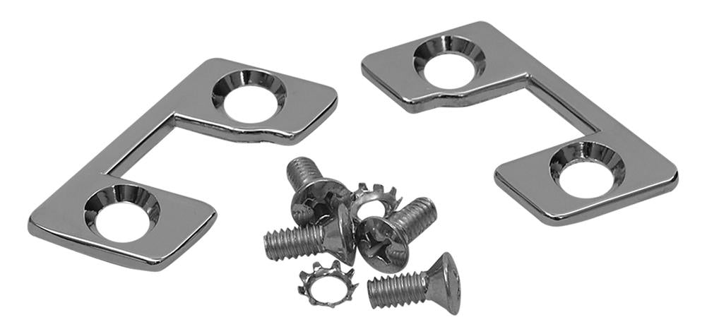 C1 1956-1962 Chevrolet Corvette Softtop/Hardtop Header Latch Plates