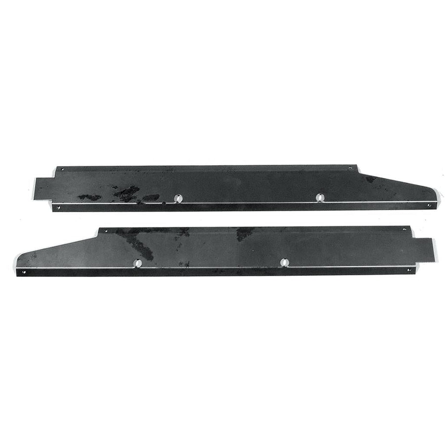 1958-1962 Corvette C1 Wire Cover Floor Plates, Under Carpet