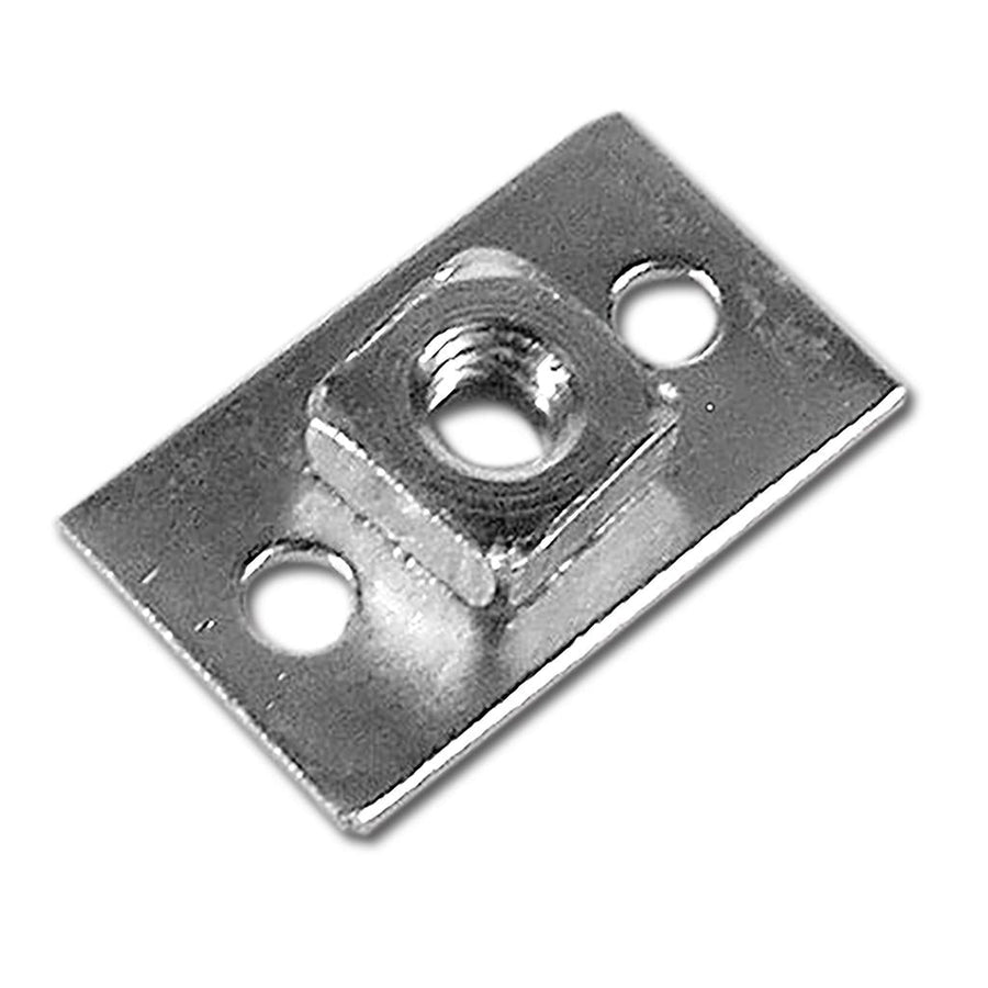 1953-1962 Corvette C1 Seat Hold-down Plate W/Nut, Underbody