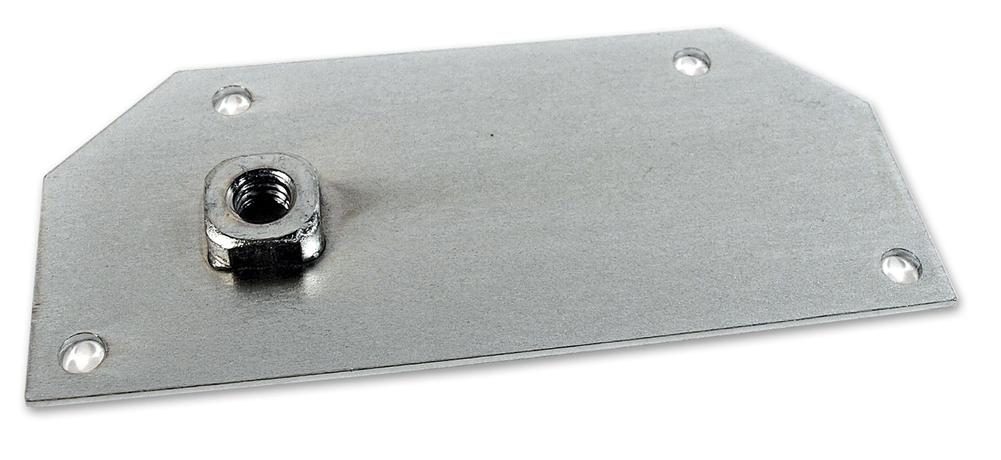 C1 1961-1962 Chevrolet Corvette Seat Hold-down Plate. Underbody Right Front