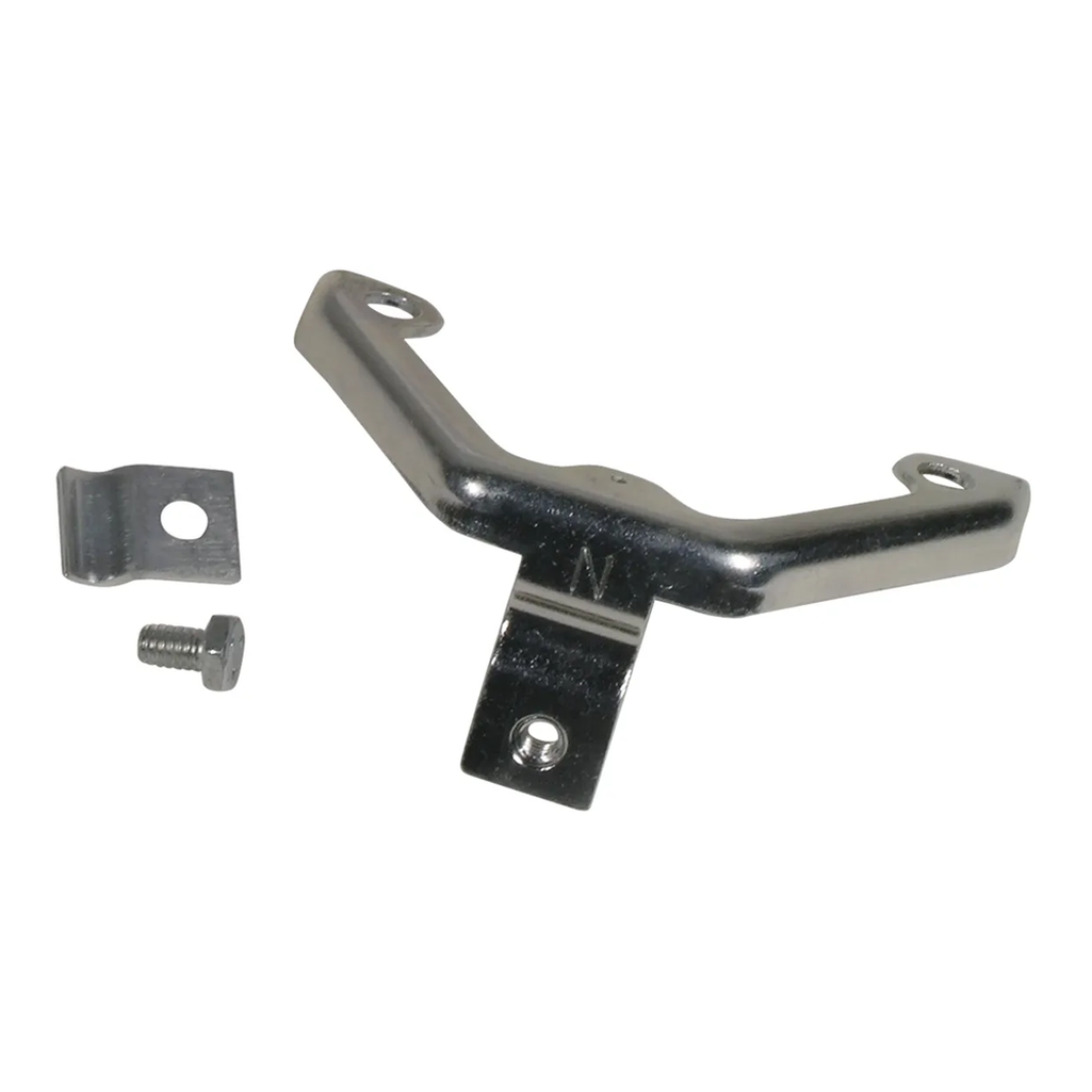 1968-1969 Corvette C3 Accelerator Cable Support Bracket W/Clamp 3X2