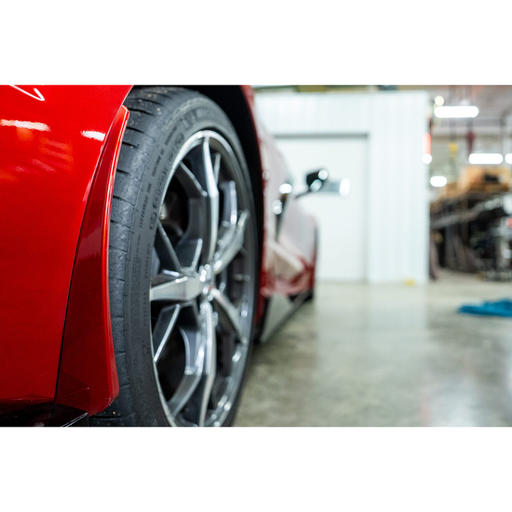 C8 Corvette Molded Splash Guards : Stingray Base, Z51