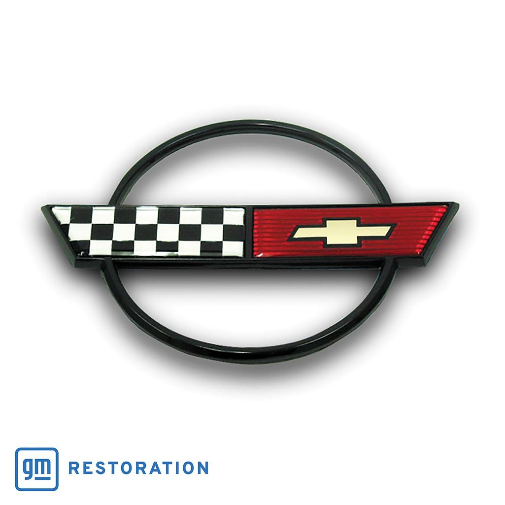 1984-1990 Corvette C4 Emblem, Gas Lid