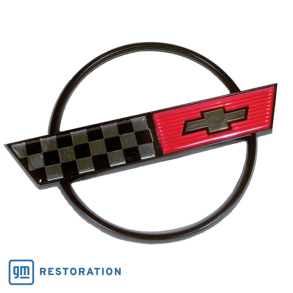 1984-1990 Corvette C4 Emblem, Gas Lid