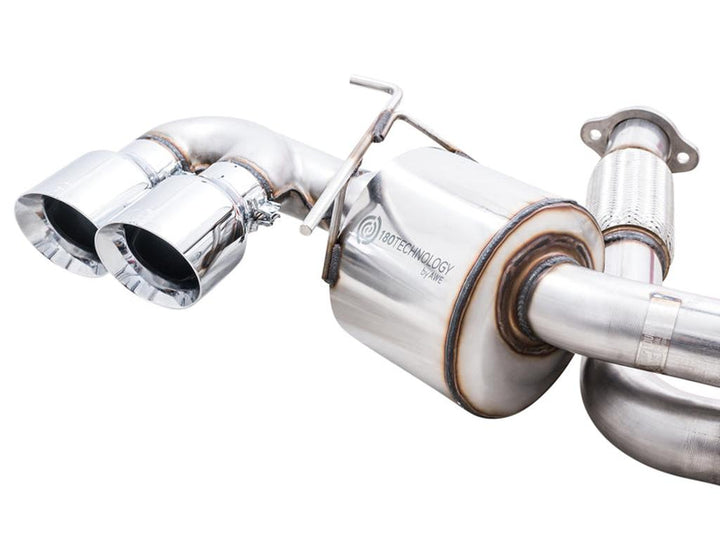 AWE Tuning Touring Edition Exhaust for Chevrolet Corvette C8 with Quad Chrome Silver Tips