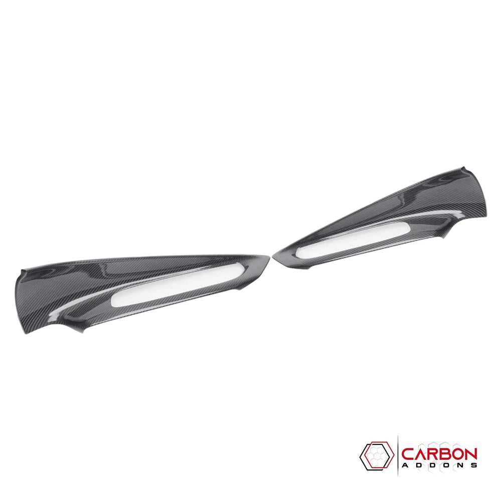 C8 Corvette 2020+ Real Carbon Fiber Window Switch Outer Trim Panel Frame Cover