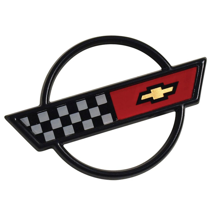 1984-1989 Corvette C4 Horn Button Emblem, Except 35th Anniversary