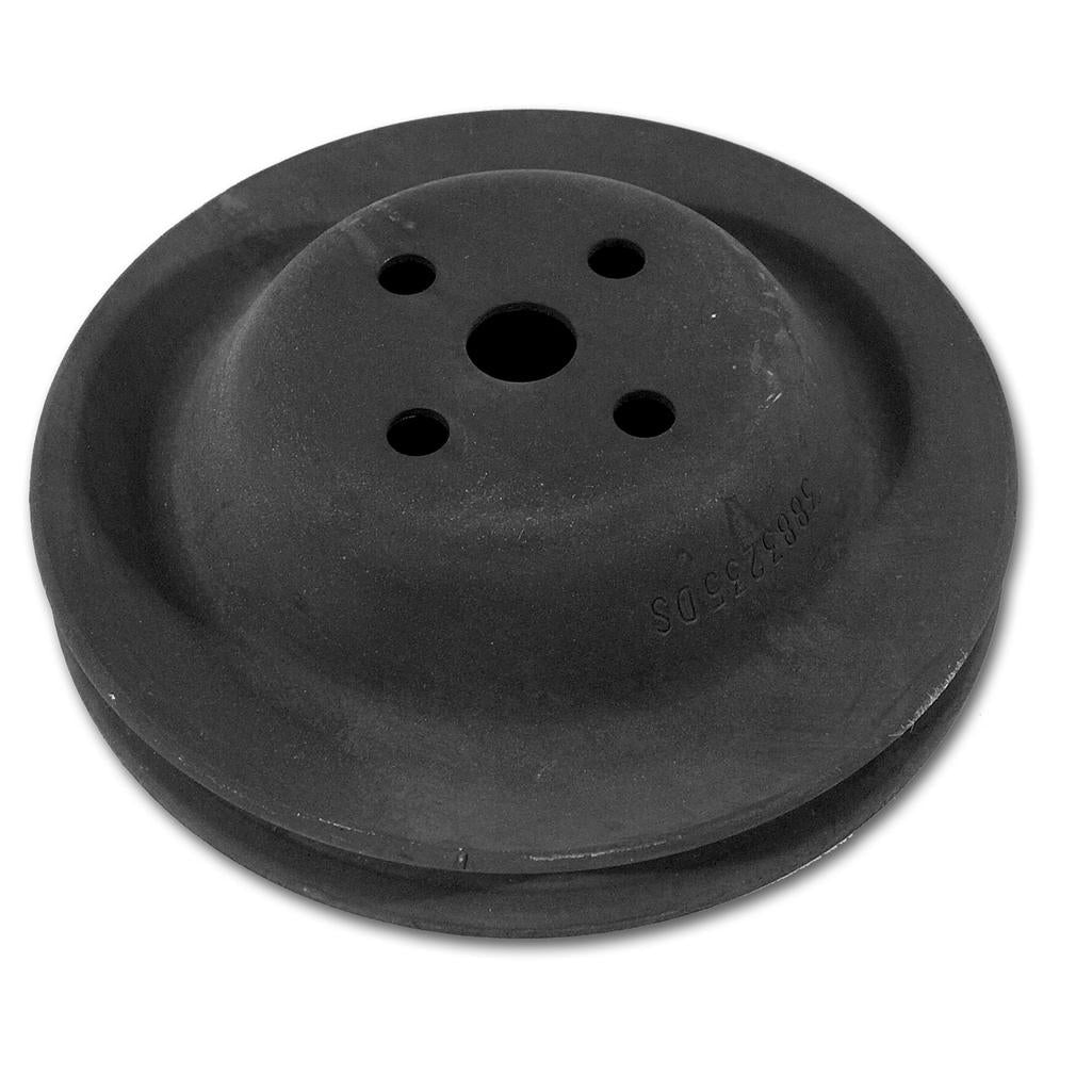 1968-1970 Corvette C3 Water Pump Pulley, Single - Smog Add-On
