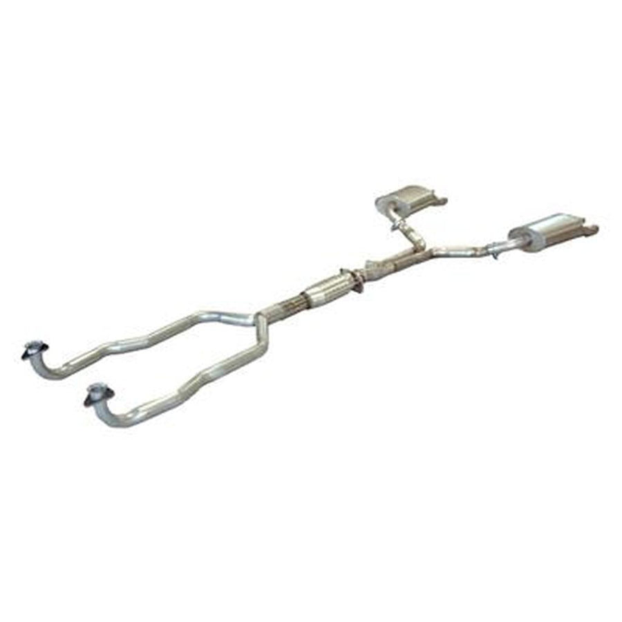 1991 Corvette C4 Exhaust System - W/O Front Pre-Converters