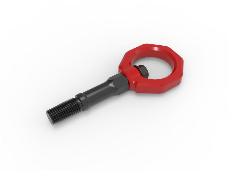 aFe Control Rear Tow Hook for Chevrolet C8 Corvette (2020-2024) - Red