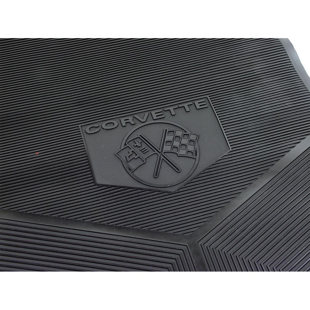 1962 Corvette C1 Mats, Black Corvette