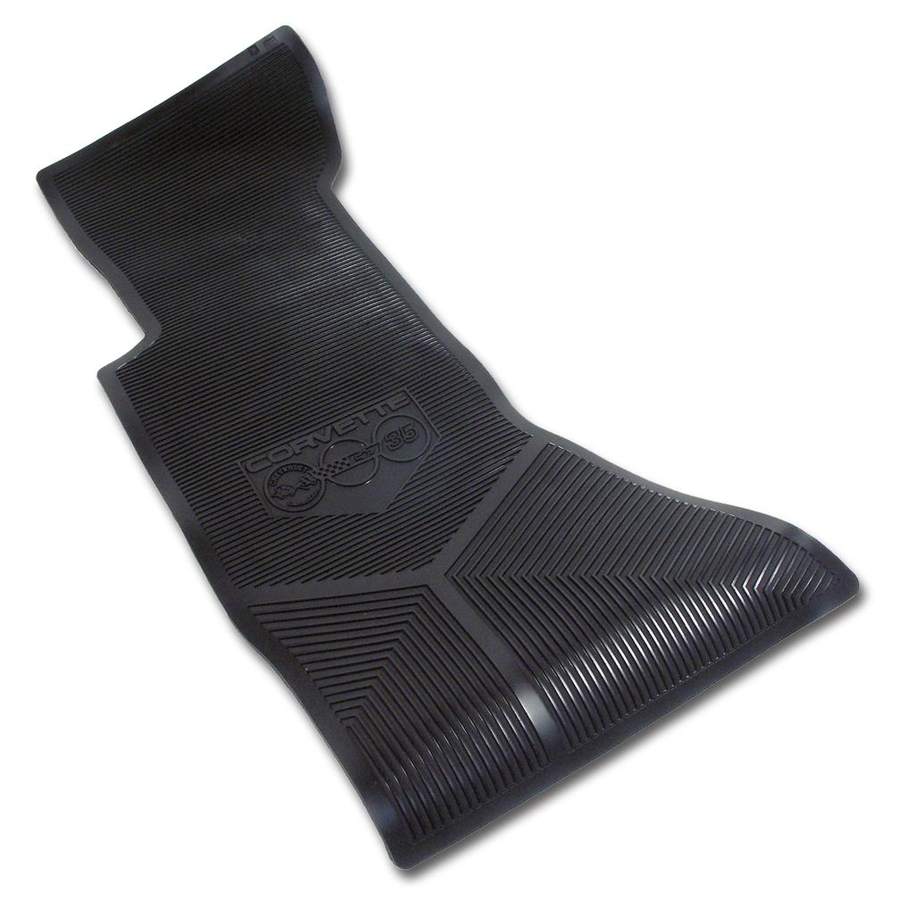 1988 Corvette C4 Mats, Black Corvette 35th Anniversary