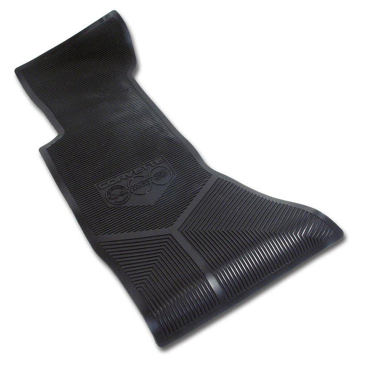 1988 Corvette C4 Mats, Black Corvette 35th Anniversary